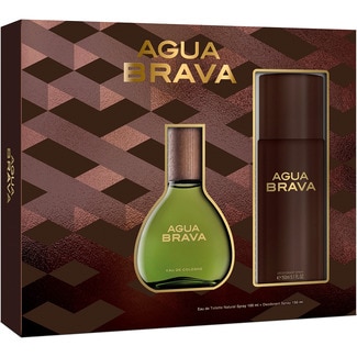AGUA BRAVA Schuber Eau de Toilette für Ihn Naturelle Spray 100 ml + Deospray 150 ml