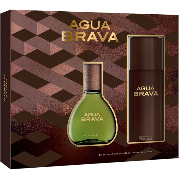 natural eau de toilette for gift pack men spray 100 ml + deodorant spray 150 ml