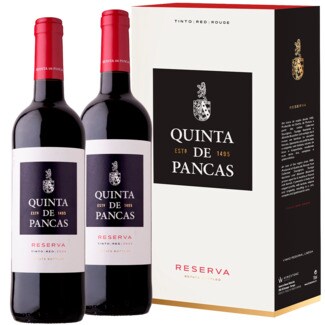 Pancas Vinho Tinto Regional de Lisboa Pack 2 unidades garrafa 75 cl