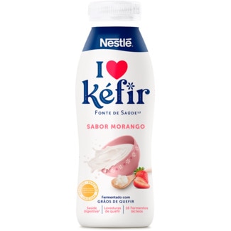 Nestlé Kefir de Morango embalagem 500 g