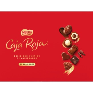 Nestlé Bombons de Chocolate Caja Roja embalagem 189 g