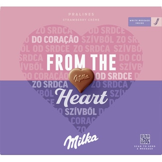 I Love Milka Bombons de Morango embalagem 110 g