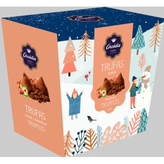 Arcádia Trufas de Avelã embalagem 150 g