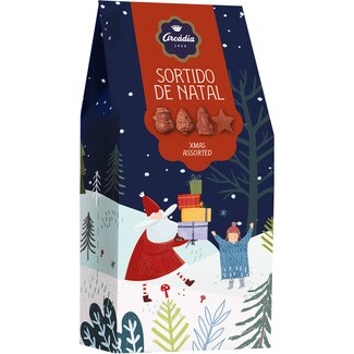 Arcádia Bombons Sortidos de Natal embalagem 100 g