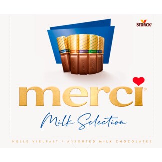 Merci Chocolate de Leite embalagem 250 g