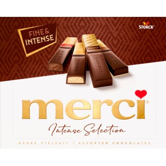 Merci Chocolate Preto embalagem 250 g