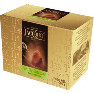 Jacquot Trufas de Avelãs embalagem 200 g