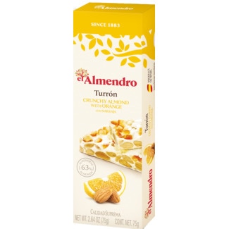 El Almendro Torrão Crocante com Laranja 75