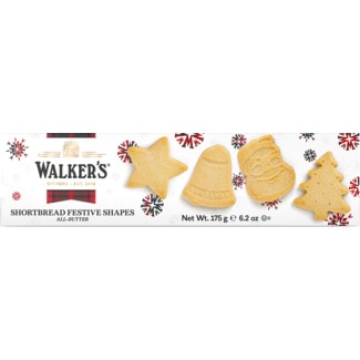 Walkers Bolachas formas Natalícias caixa 175 g