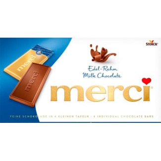 Merci Chocolate de Leite embalagem 100 g