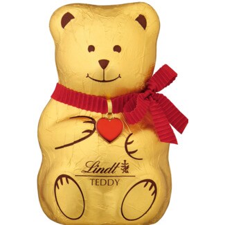 Lindt Urso de Chocolate de Leite embalagem 100 g