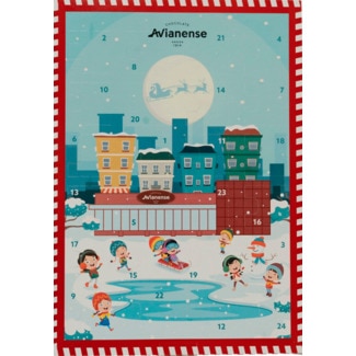 Avianense Calendário de Natal Infantil embalagem 72 g