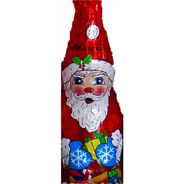 Pai Natal de Chocolate embalagem 65 g