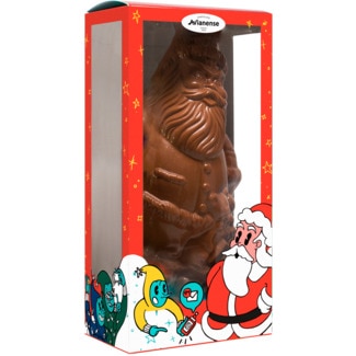 Avianense Pai Natal de Chocolate caixa 500 g