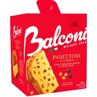 Balconi Panetone Clássico embalagem 500 g