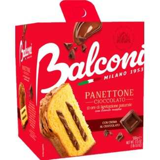 Balconi Panetone de Chocolate embalagem 500 g