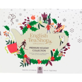 English Tea Shop Chá Premium Coleção Natal Biológico embalagem 48 unidades