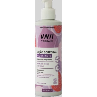 Unii Loção Hidratante de Figo embalagem 250 ml