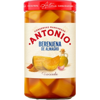 ANTONIO berenjena de Almagro troceada bote 170 g neto escurrido