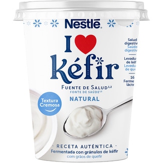 NESTLE I LOVE kéfir natural textura cremosa tarrina 375 g