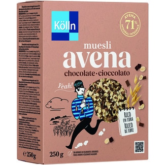 KOLLN muesli de avena con chocolate paquete 250 g