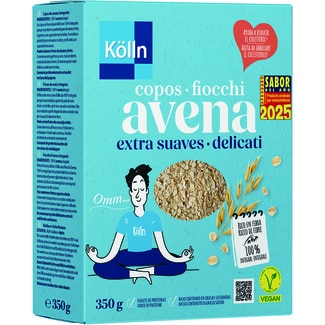KOLLN copos de avena extra suaves paquete 350 g