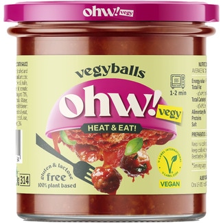 OHW VEGY albóndigas veganas sin gluten y sin lactosa Flacon 280 g
