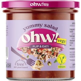 OHW VEGY ensalada vegana sin gluten y sin lactosa flask 280 g