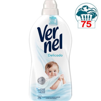 VERNEL Schonendes Weichspülerkonzentrat für empfindliche und allergische Haut Flasche 75 Dosis