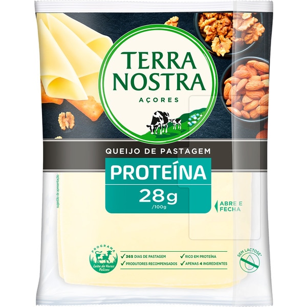 Queijo de Pastagem Proteína em Fatias embalagem 180 g
