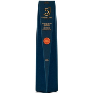 5 Jotas Lombo Ibérico Bolota Pata Negra 1/2 Peça embalagem 400 g