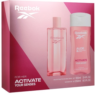 Reebok Coffret Activate Your Senses For Her embalagem 2 unidades