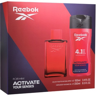 Reebok Coffret Activate Your Senses For Him embalagem 2 unidades