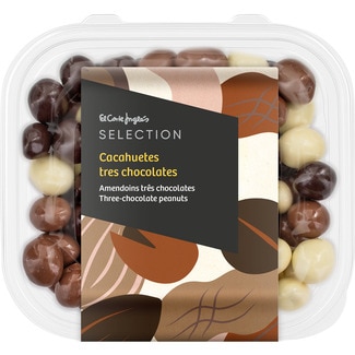 EL CORTE INGLES SELECTION 3-chocolate peanuts tub 250 g