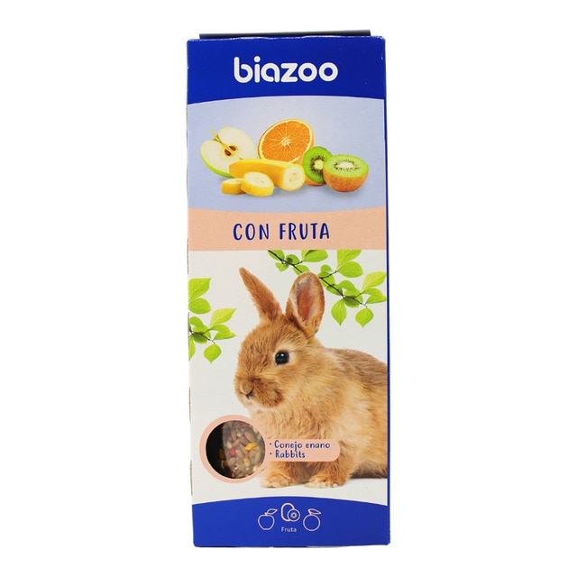 Biazoo – Barritas para conejos enanos Biazoo frutas 2 uds.. Talla 2 unidades