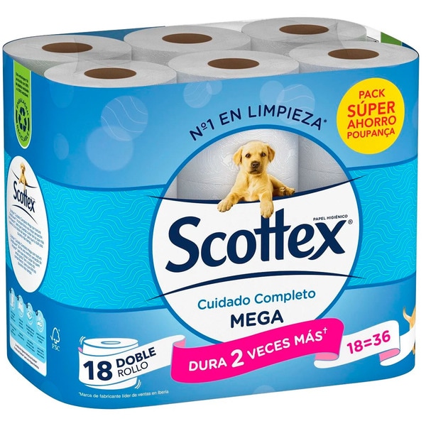 Papel Higiénico Megarolo embalagem 18 unidades