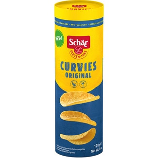 SCHAR Curvies Original glutenfrei und ohne Palmöl Rohr 170 g