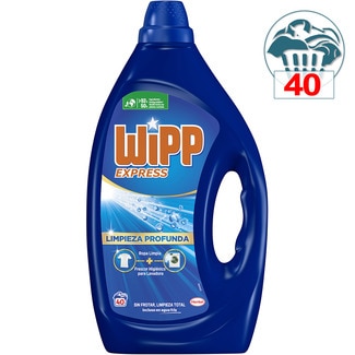 WIPP EXPRESS Flüssigwaschmittel Tiefenreinigung Flasche 40 Dosis