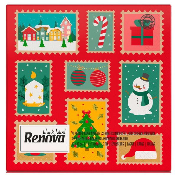 Guardanapos Natal embalagem 20 unidades