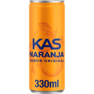 KAS Orangenerfrischungsgetränk mit Kohlensäure Dose 33 cl
