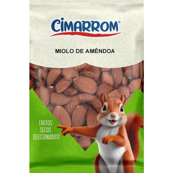 Miolo de Amêndoa com Pele 150 g
