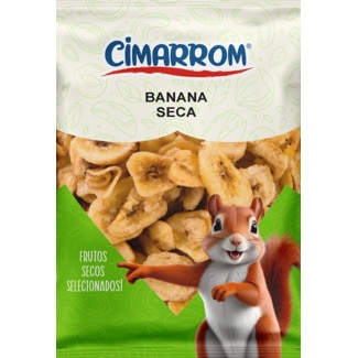 Cimarrom Banana Seca com Mel embalagem 100 g