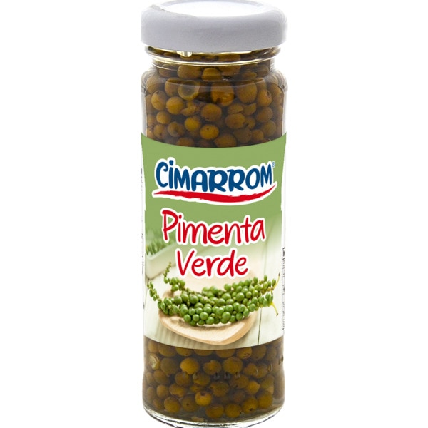 Pimenta Verde em Grão frasco 100 g