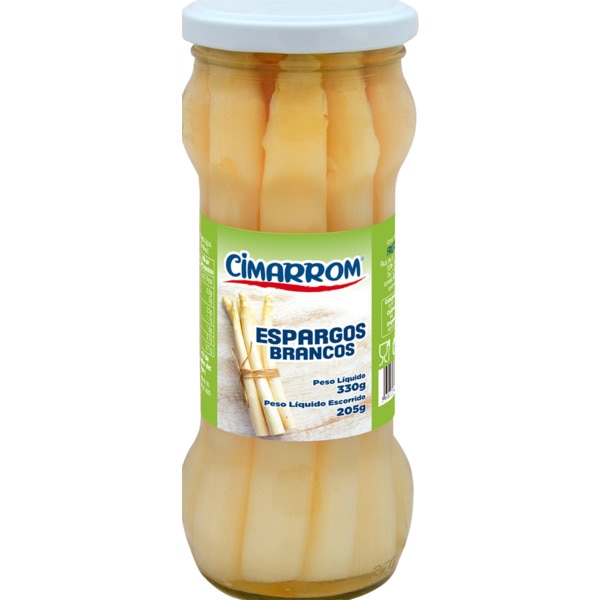 Espargos Brancos frasco 330 g