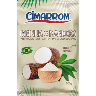 Cimarrom Farinha de Mandioca embalagem 500 g