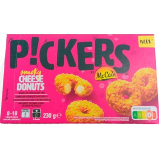 Mc Cain Pickles Smoky Cheese Donuts embalagem 230 g