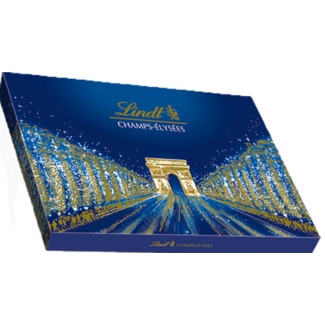 Lindt Bombons de Chocolate Leite Champs Elysées embalagem 469 g