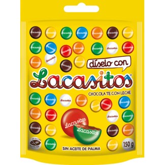 Lacasitos Drageias Chocolate de Leite embalagem 150 g