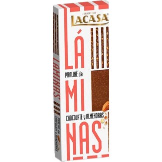 Lacasa Chocolate com Amêndoas em Lâminas embalagem 128 g