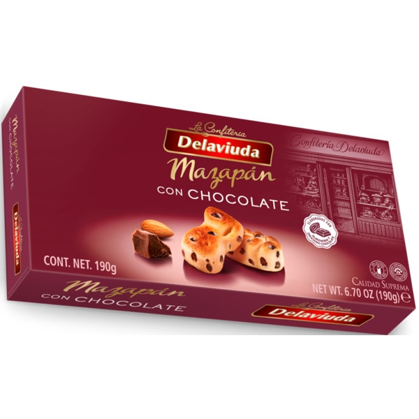 Maçapão com Chocolate embalagem 190 g